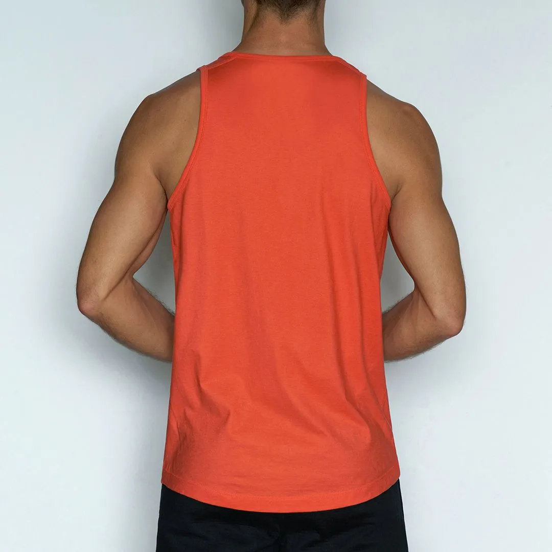 Perfect Pima Relaxed Tank Rylee Red