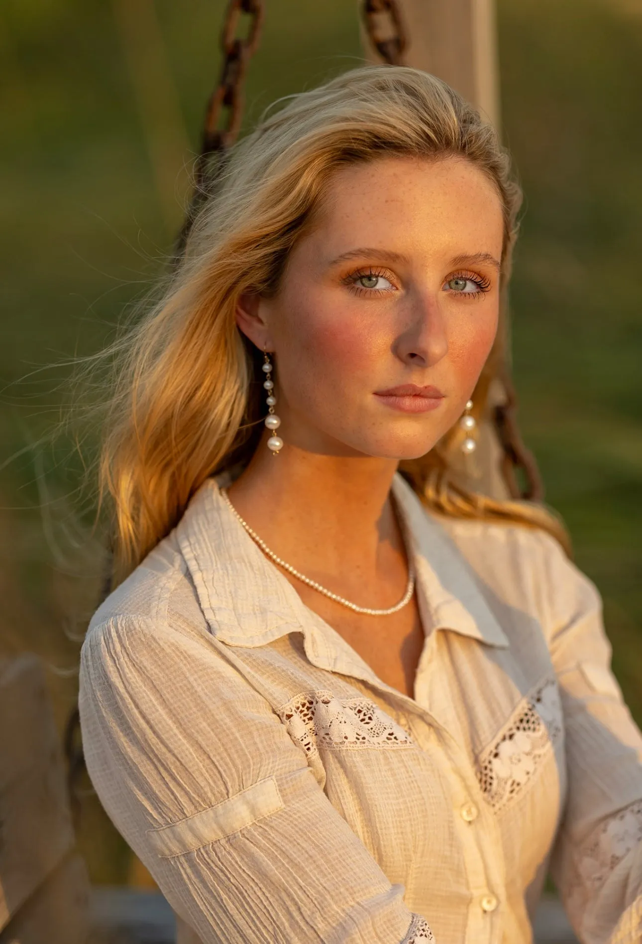 Perpetual Victory Parade Earrings, Pearl statement earrings
