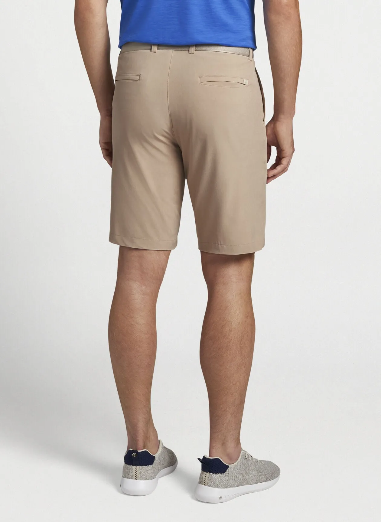 PETER MILLAR SHACKLEFORD PERFORMANCE HYBRID SHORT - BEECH WOOD