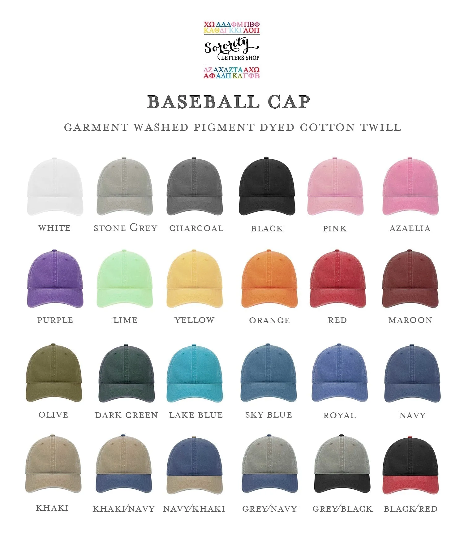 Pi Kappa Alpha Relaxed Fit Hat - Monogram