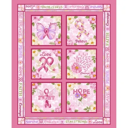 Pink Power Panel by Lilac Bee Designs 36" x 43"