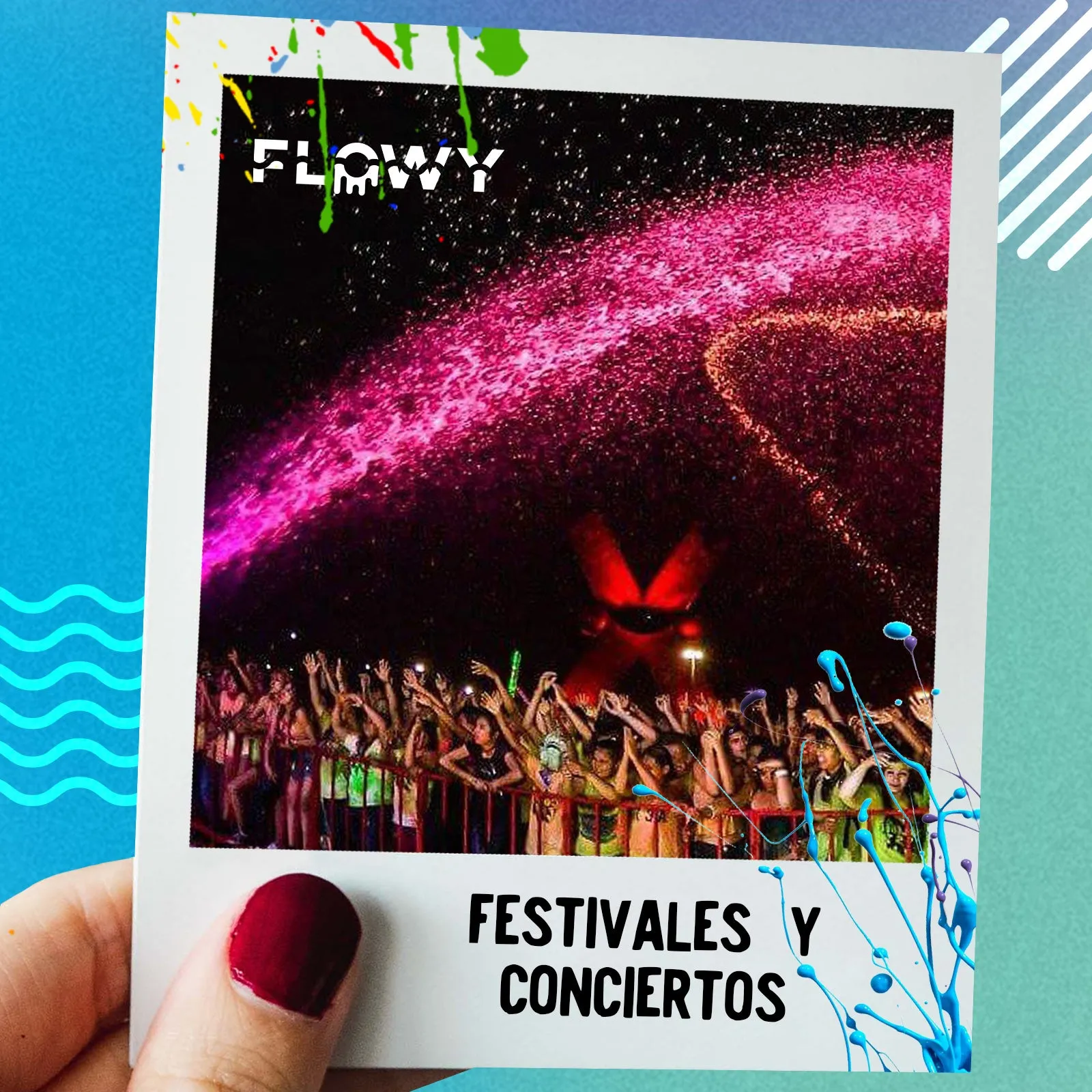 Pintura Líquida Flowy - Naranja Fluorescente - Bidón 5 L