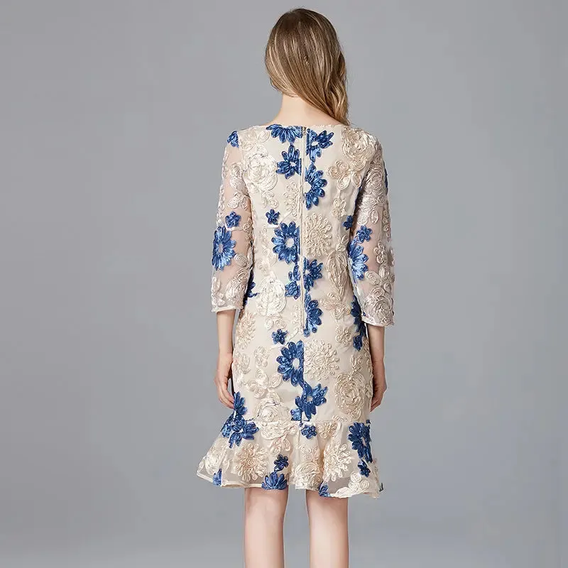 Plus Size Evening Dress - Casual Fairy Reduction Dress