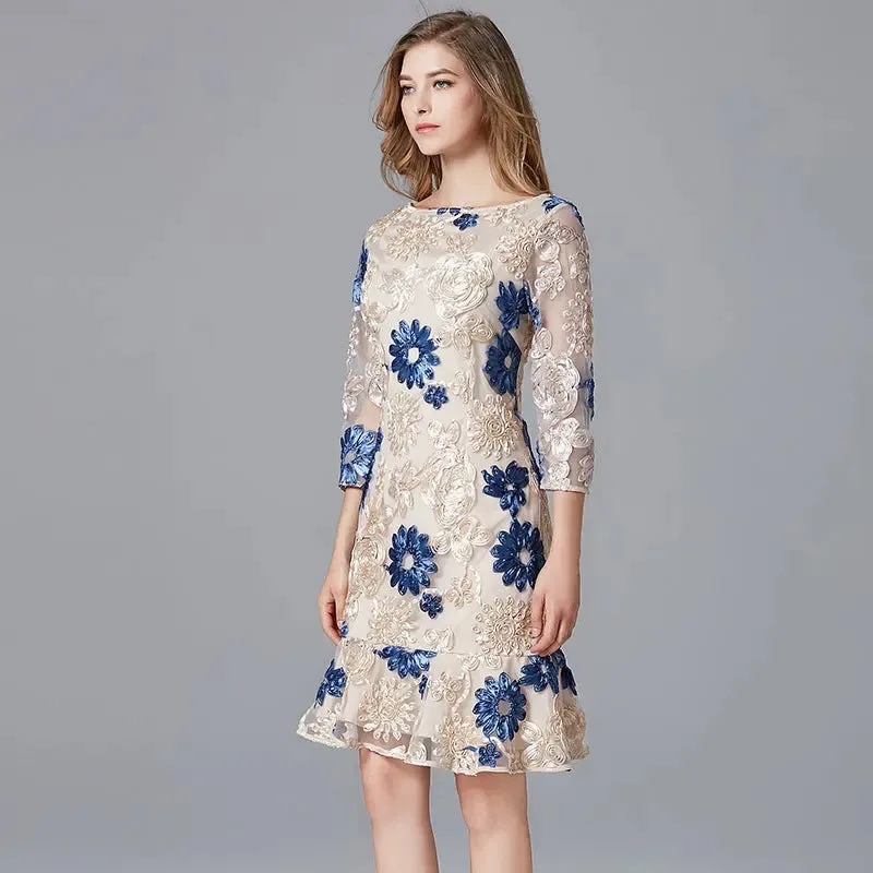 Plus Size Evening Dress - Casual Fairy Reduction Dress