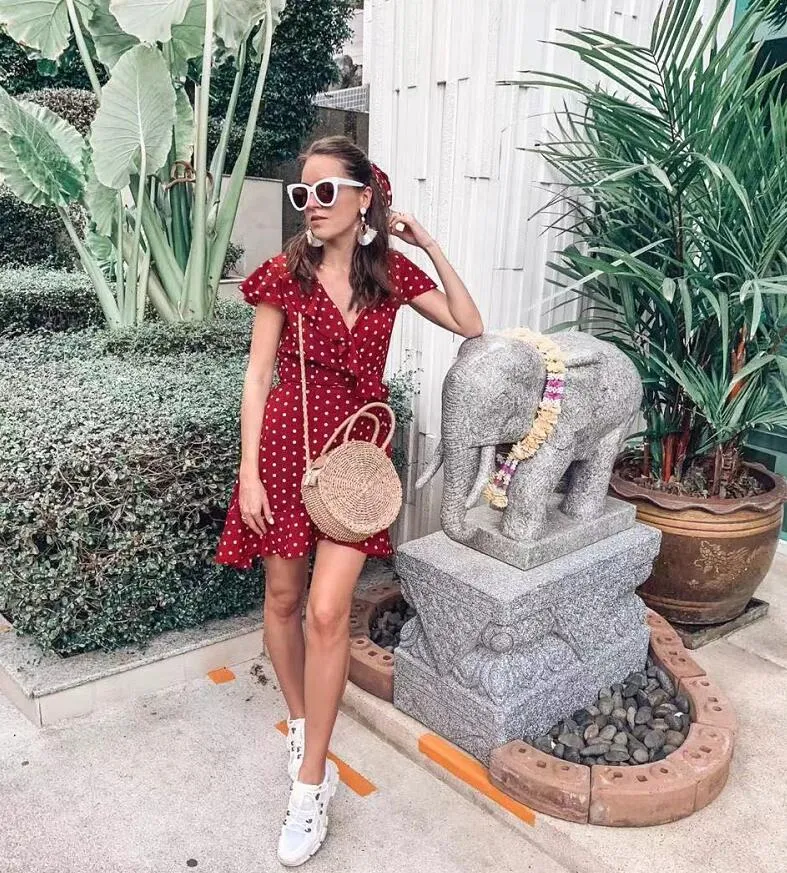 Polka Wanderlust Dress