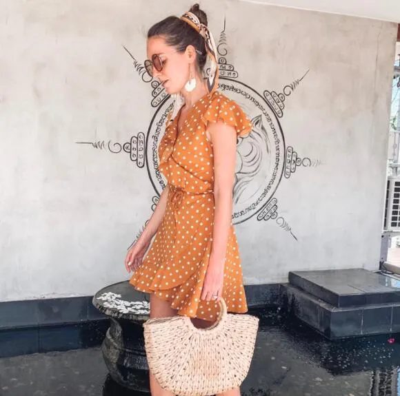 Polka Wanderlust Dress