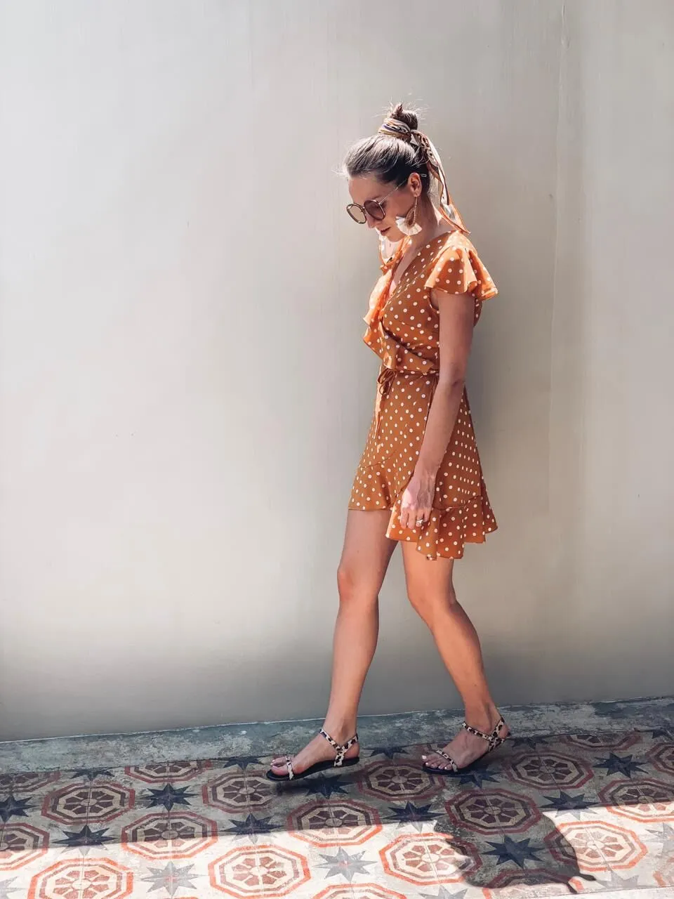 Polka Wanderlust Dress