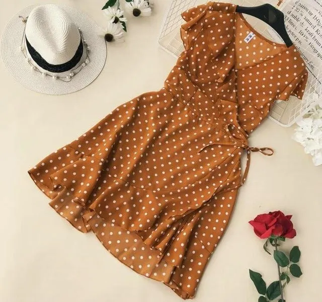 Polka Wanderlust Dress