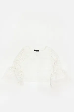 Polylace Eyelet Top