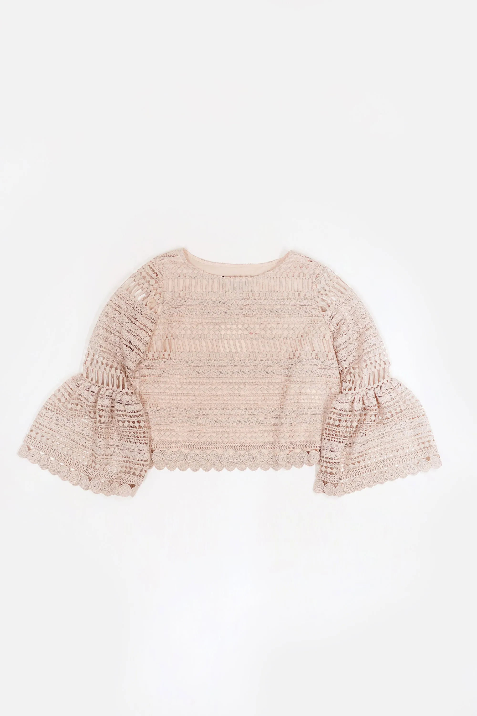 Polylace Eyelet Top