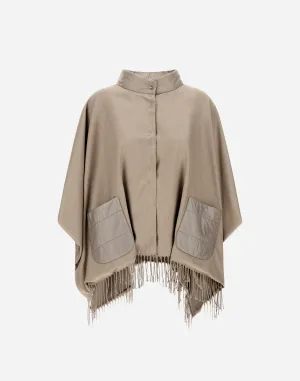 Poncho Mantella Seta Nylon W