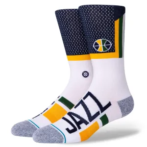 Ponožky Stance NBA Crew Utah Jazz Shortcut 2 tmavomodré
