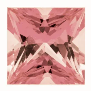 Princess FAB Lab-Grown Champagne Sapphire Gems