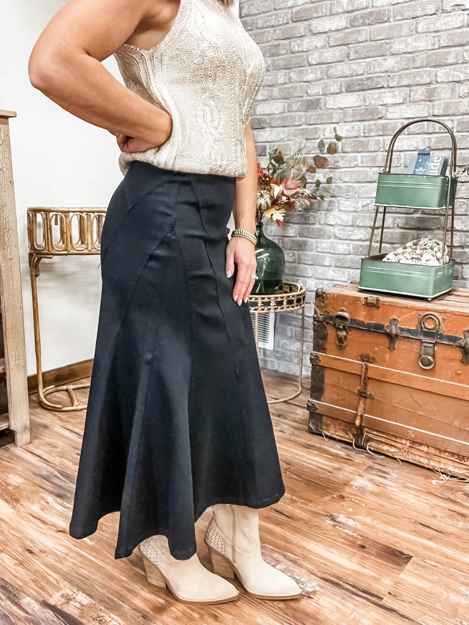 Pull on Mermaid Skirt