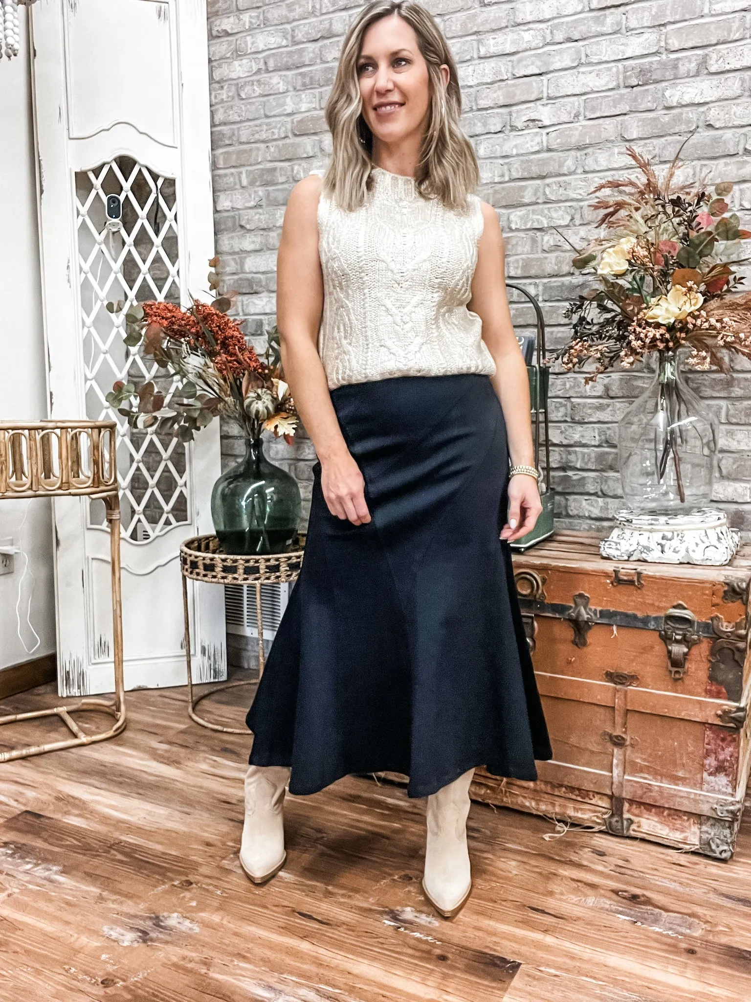 Pull on Mermaid Skirt