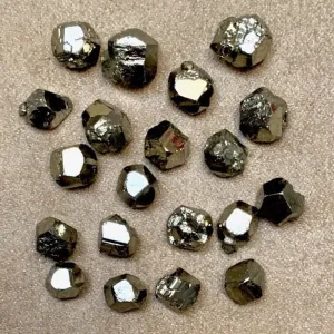 Pyrite Crystal, Set of 5