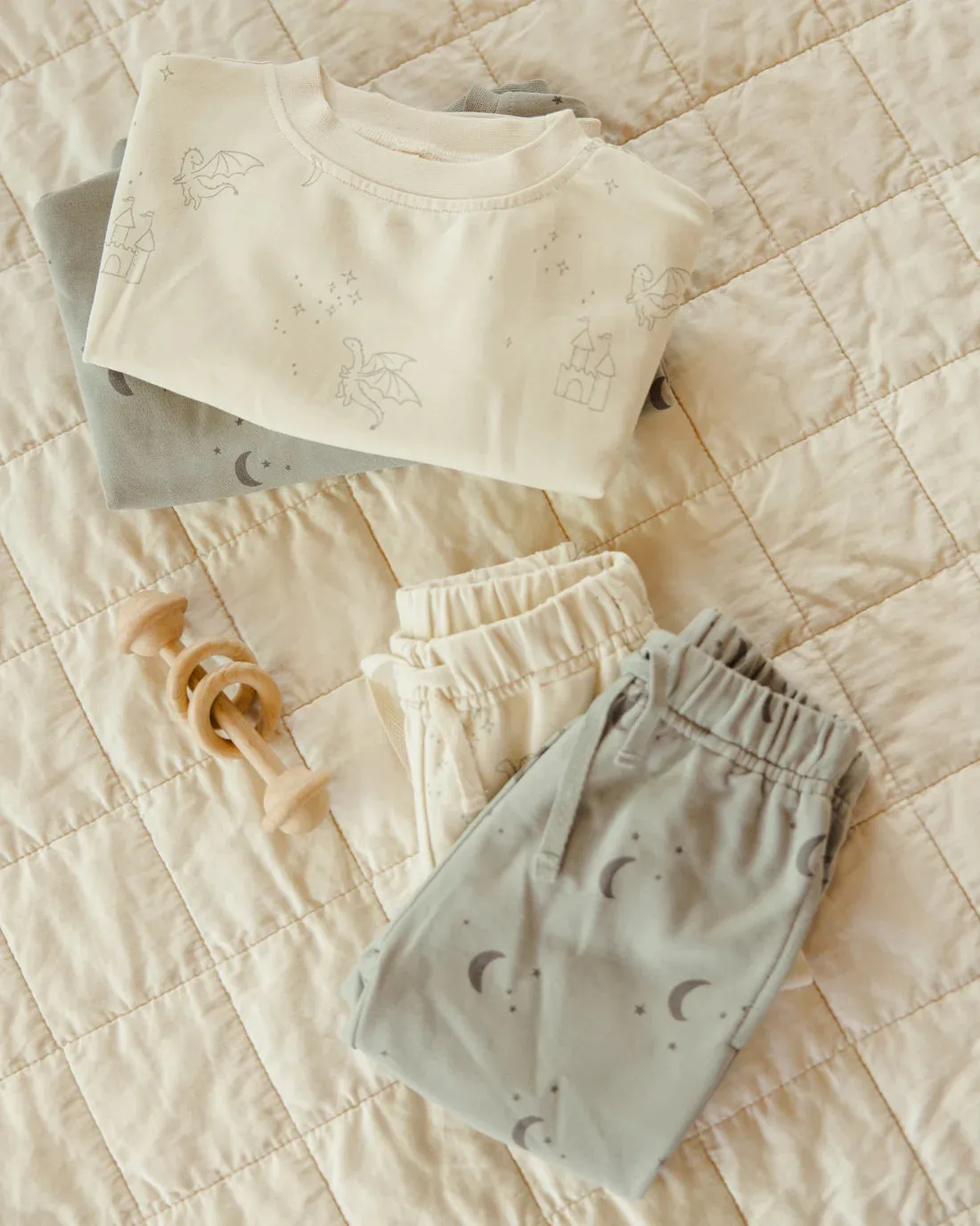 QUINCY MAE Relaxed Sweatpant || Dragons