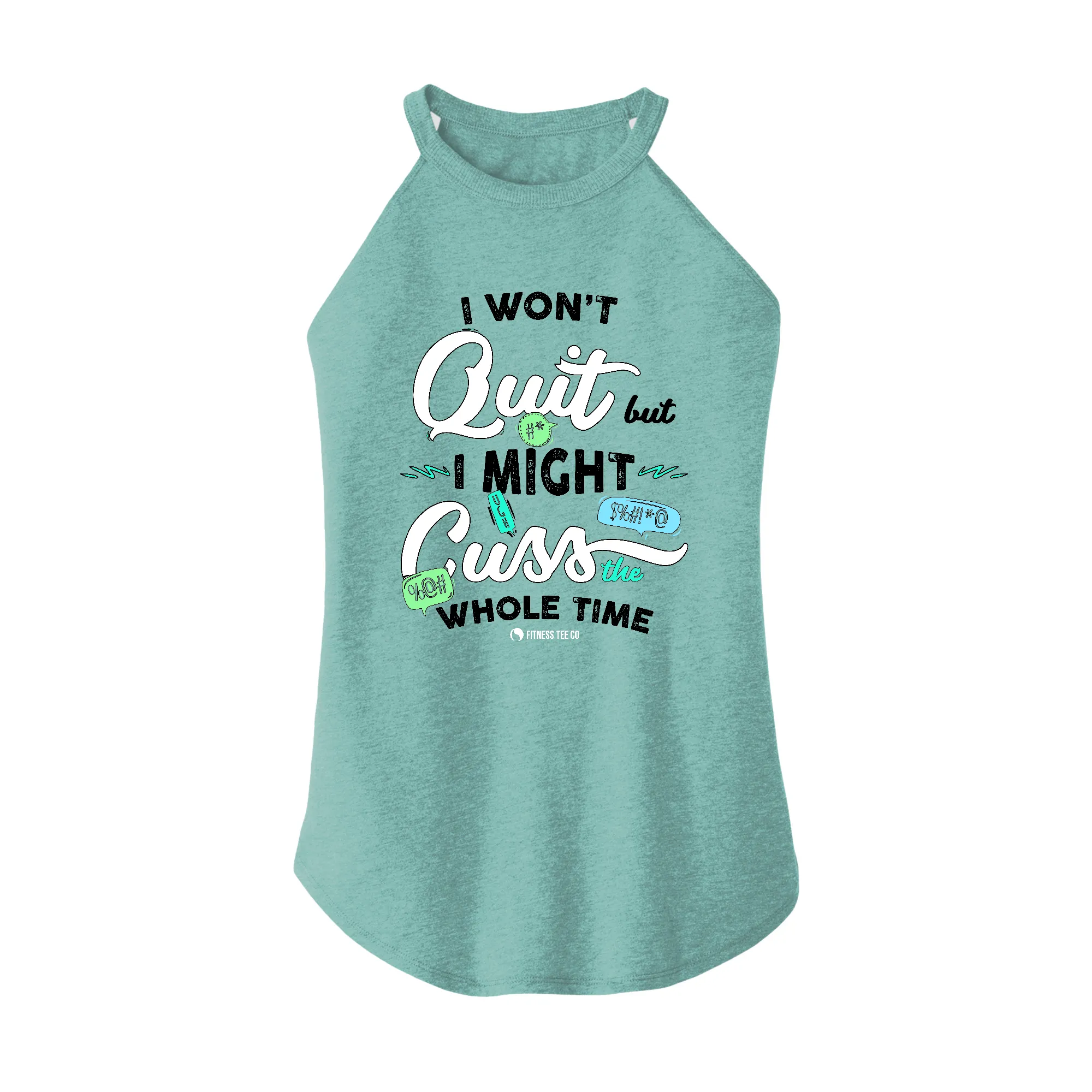 Quit Cuss! Rocker Tank Top