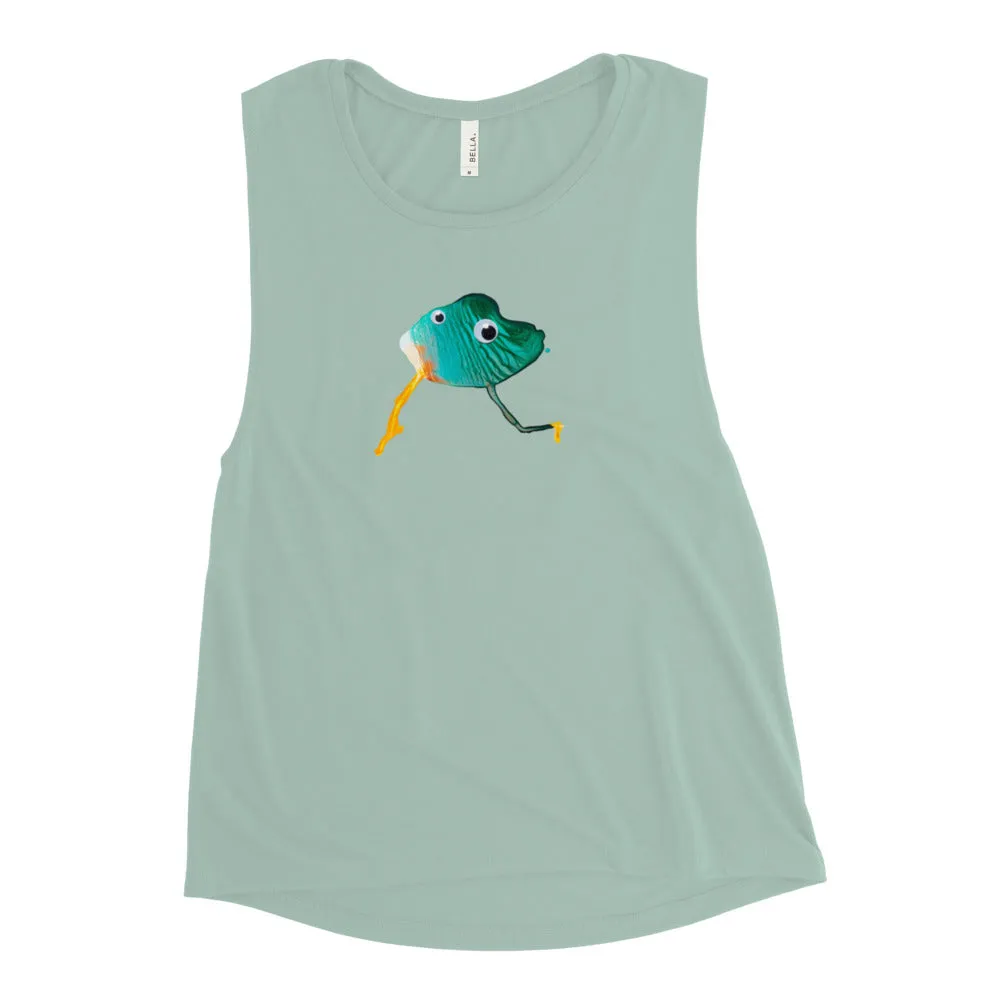 "Dash" Flowy Muscle Tank