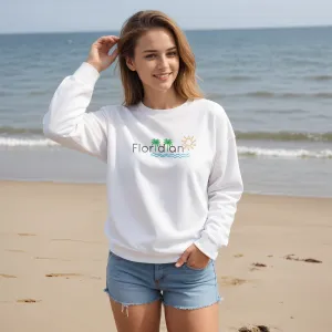 "Floridian" Relaxed Fit Classic Crew Unisex Sweatshirt