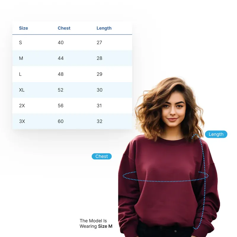 "Lakeside Pride" Relaxed Fit Classic Crew Unisex Sweatshirt