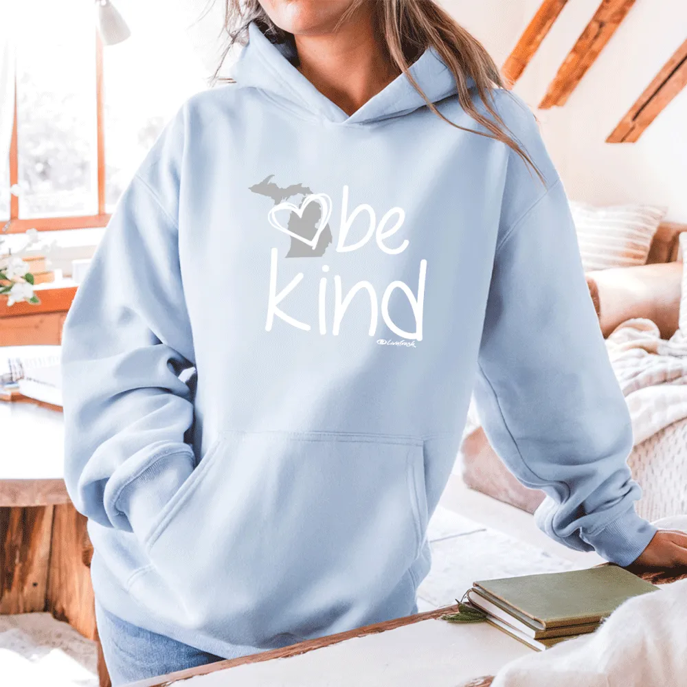 "Michigan Be Kind" Relaxed Fit Classic Unisex Hoodie