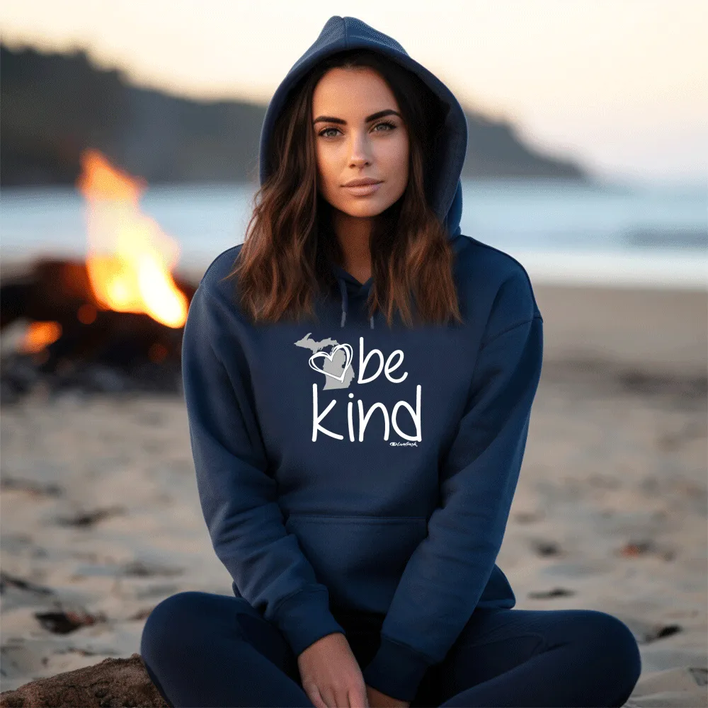 "Michigan Be Kind" Relaxed Fit Classic Unisex Hoodie