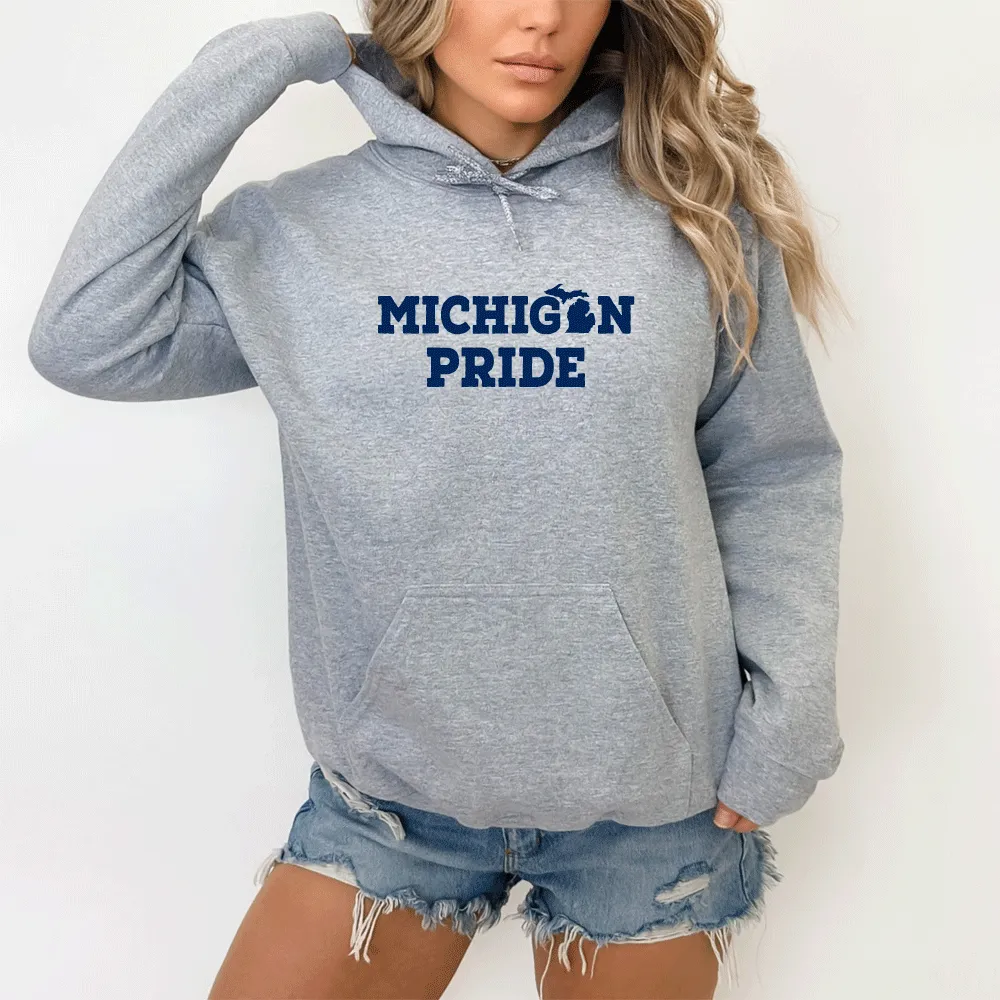 "Michigan Pride" Relaxed Fit Classic Unisex Hoodie