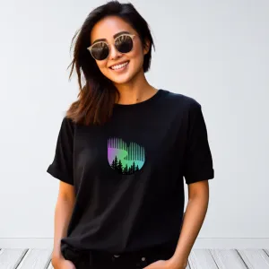 "Northern Lights" Relaxed Fit Crew Unisex T-Shirt