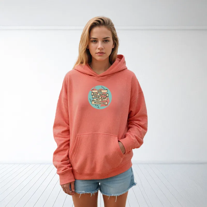"Ope..." Relaxed Fit Classic Unisex Hoodie
