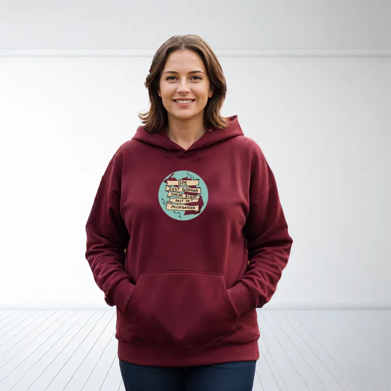 "Ope..." Relaxed Fit Classic Unisex Hoodie