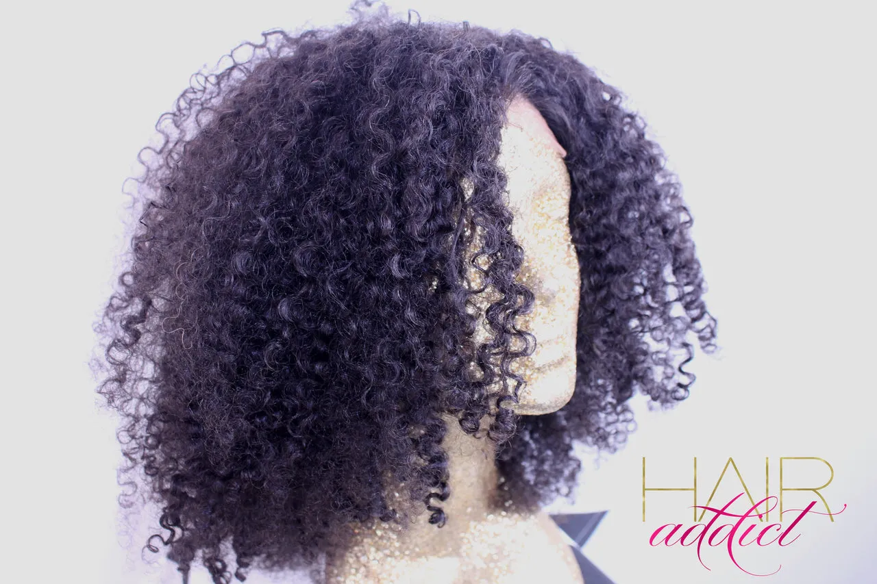 "Rachel" Looser Kinky Curly Lace Wig