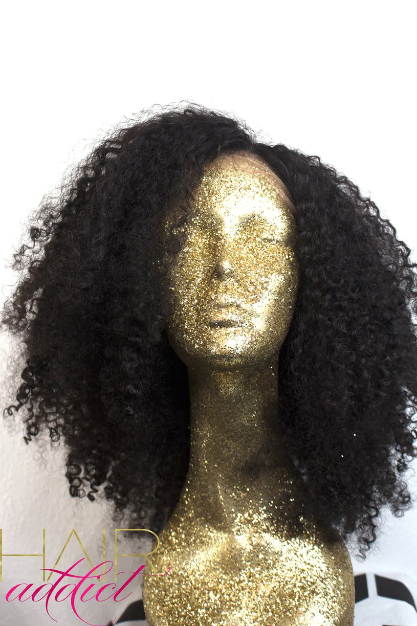 "Rachel" Looser Kinky Curly Lace Wig