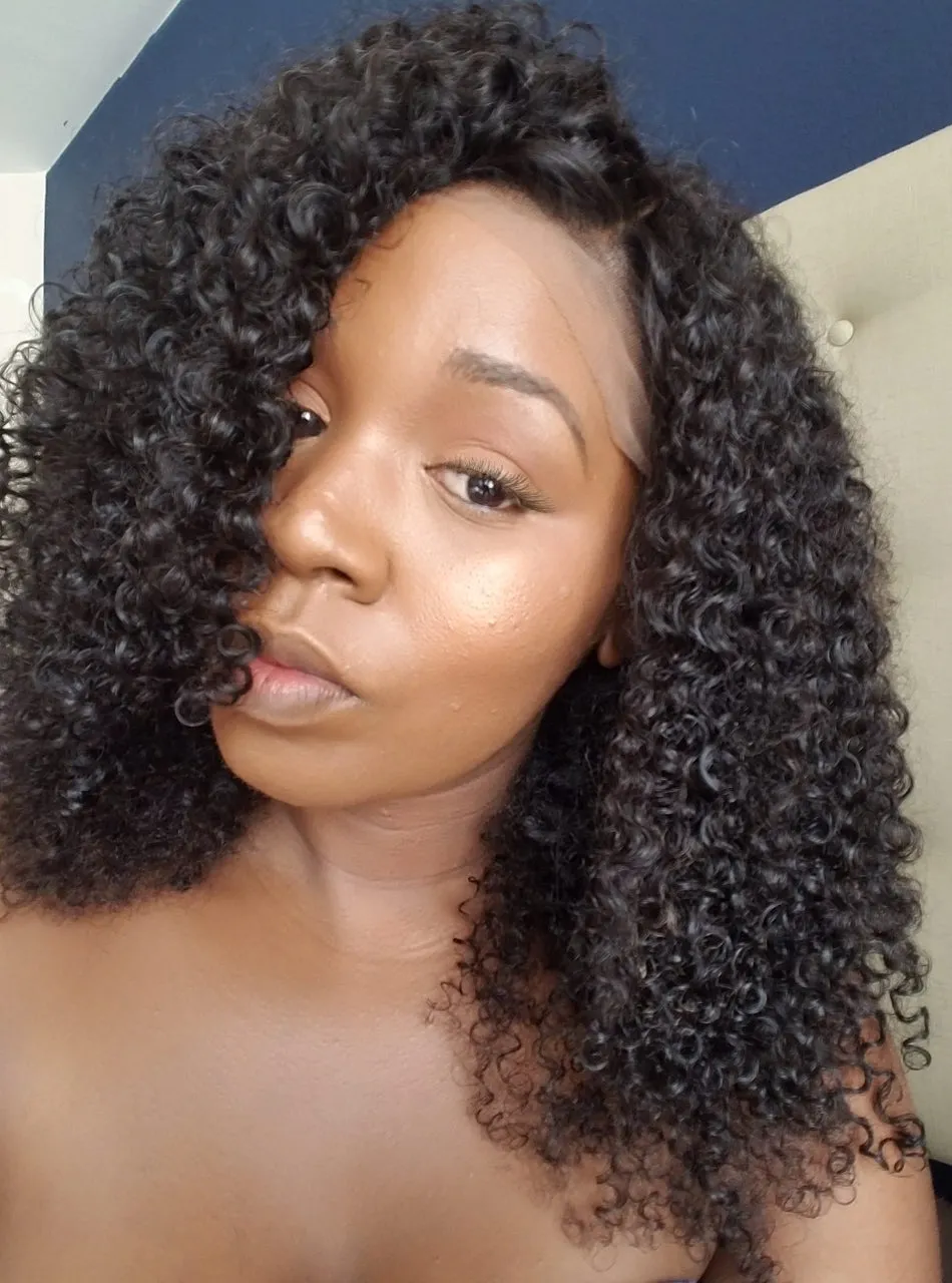 "Rachel" Looser Kinky Curly Lace Wig