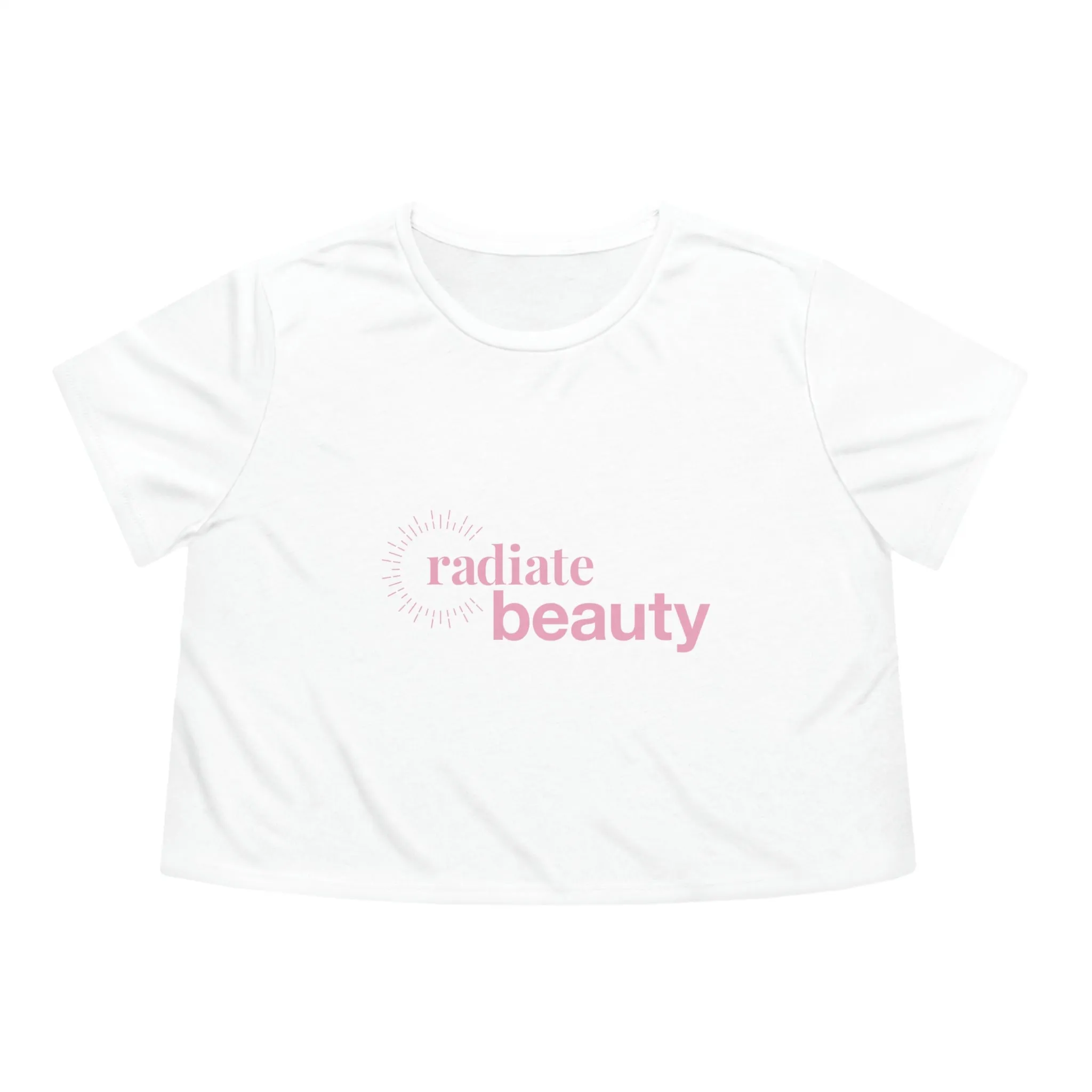 Radiate Beauty Women's Flowy Cropped Tee