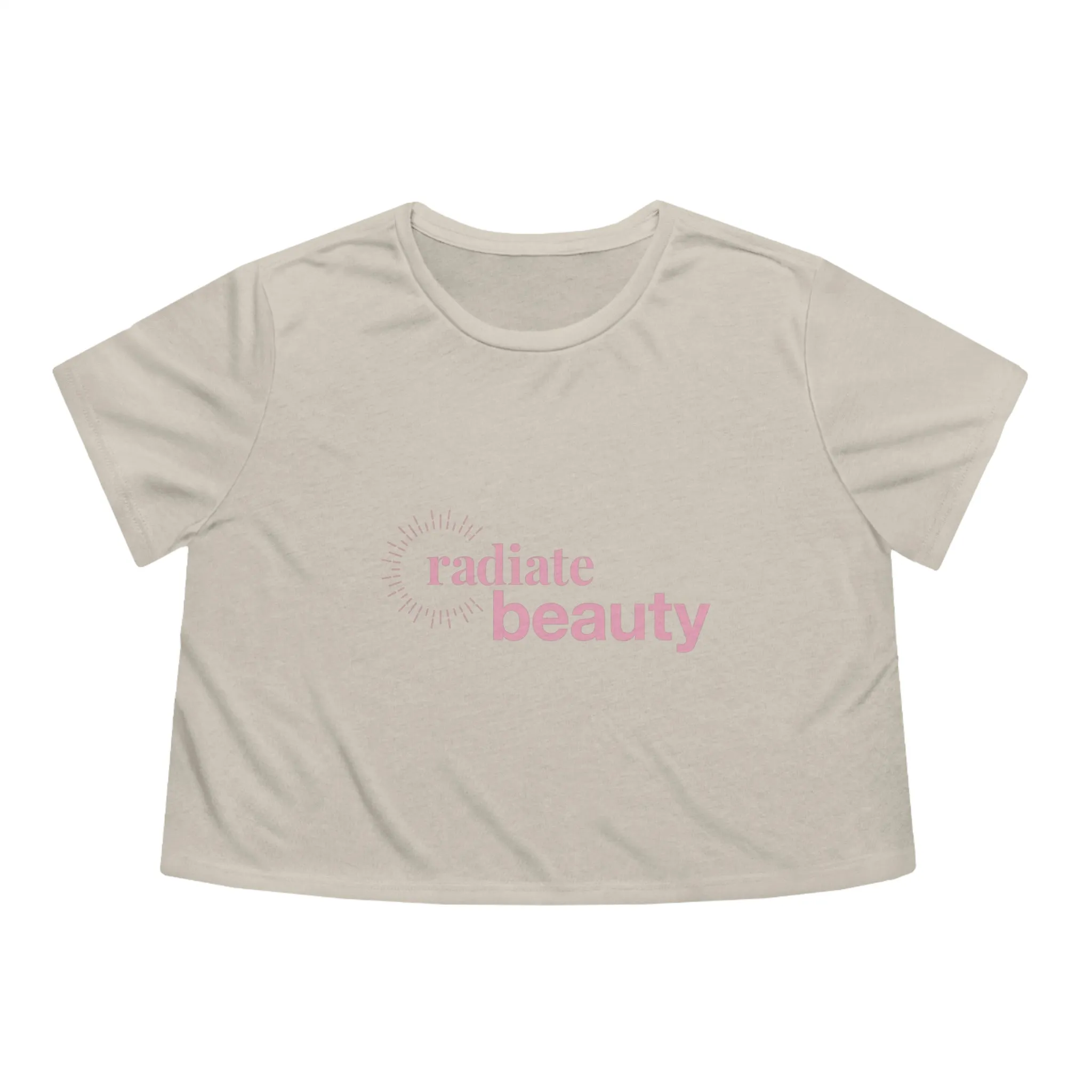 Radiate Beauty Women's Flowy Cropped Tee