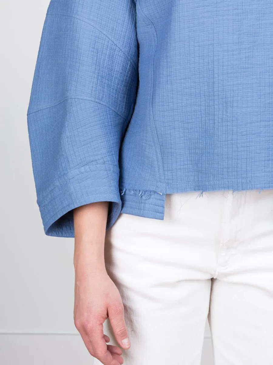 ramble top - azure