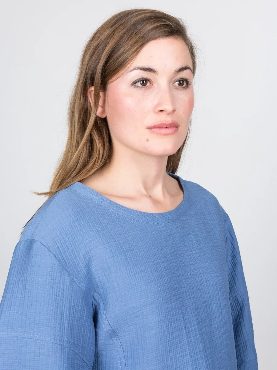 ramble top - azure