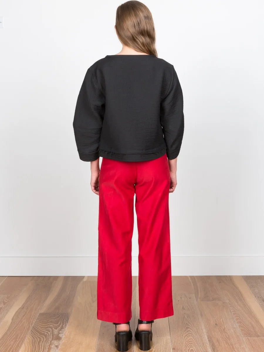 ramble top - black