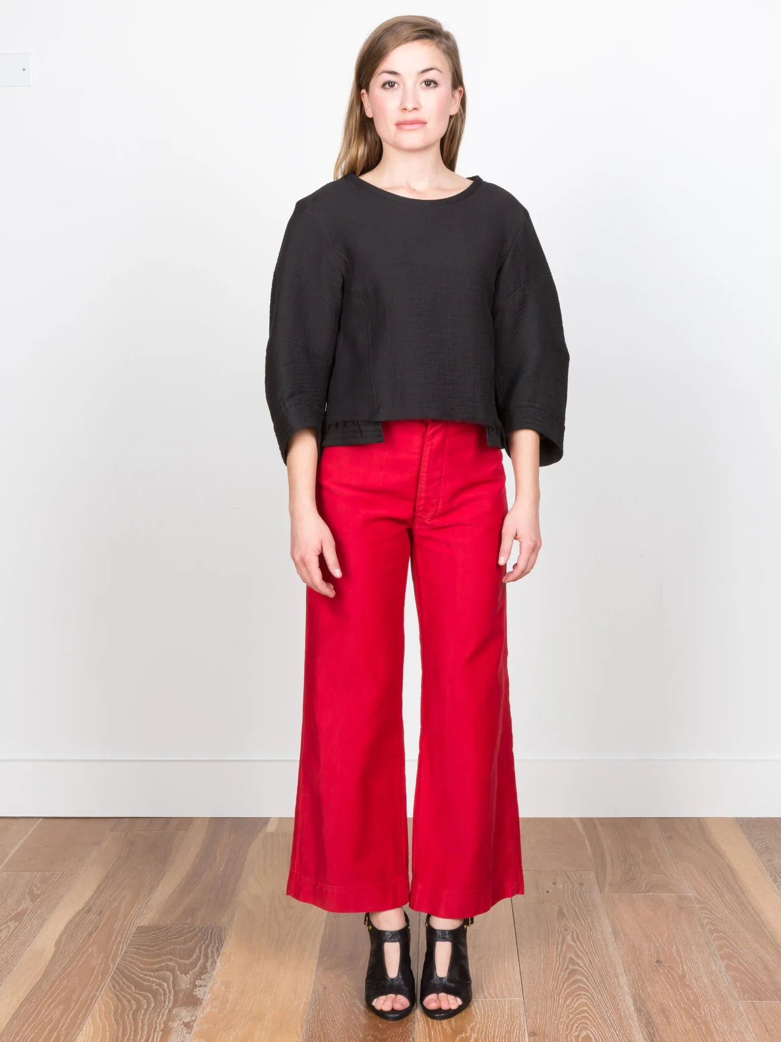 ramble top - black