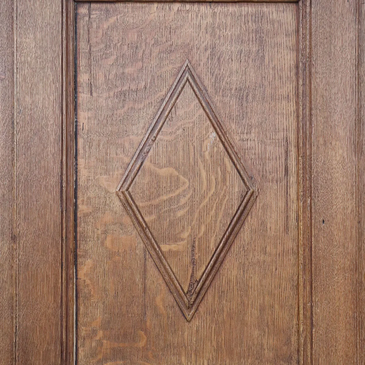 Rare English Jacobean Broke Hall Oak Paneled Room and Fireplace Surround