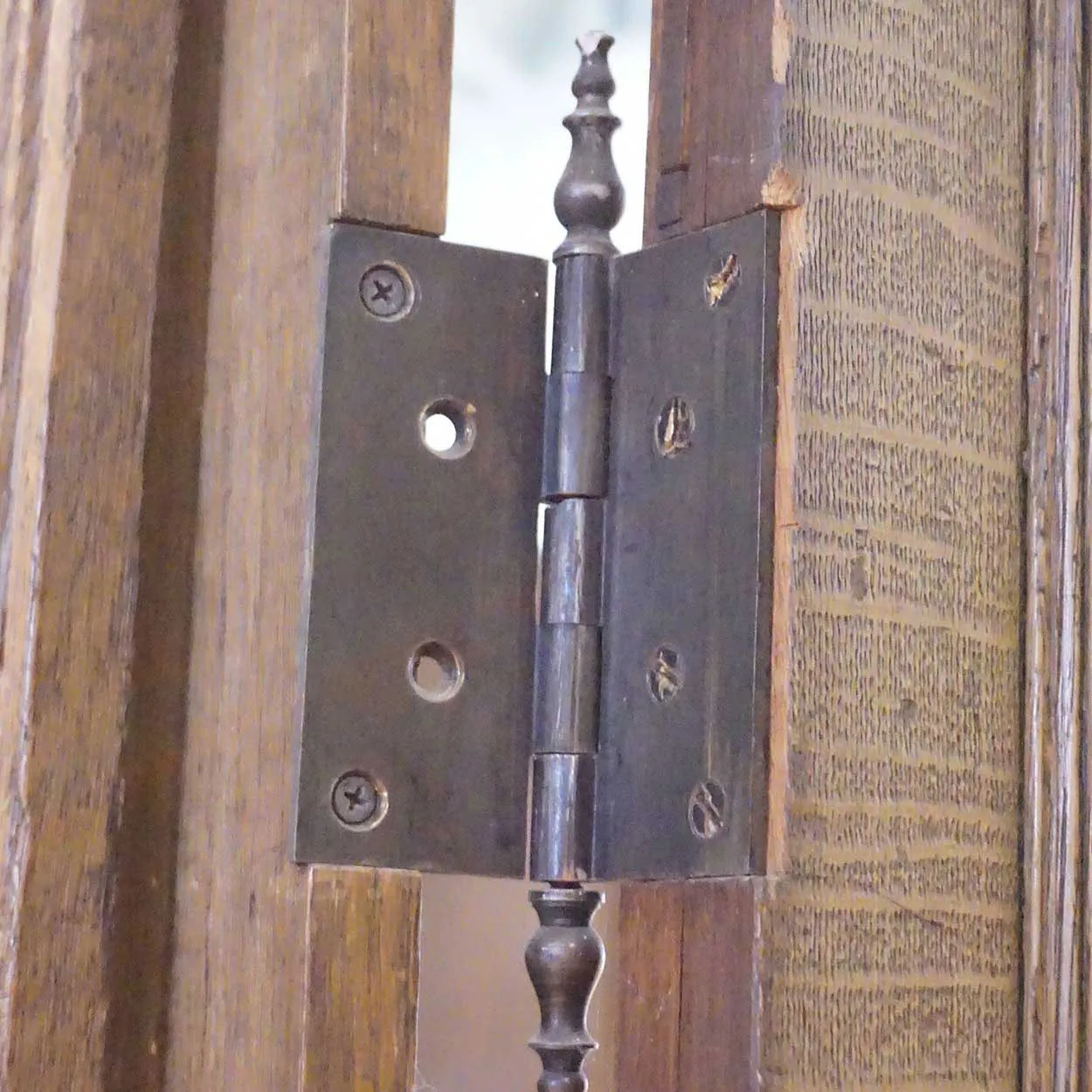 Rare English Jacobean Broke Hall Oak Paneled Room and Fireplace Surround