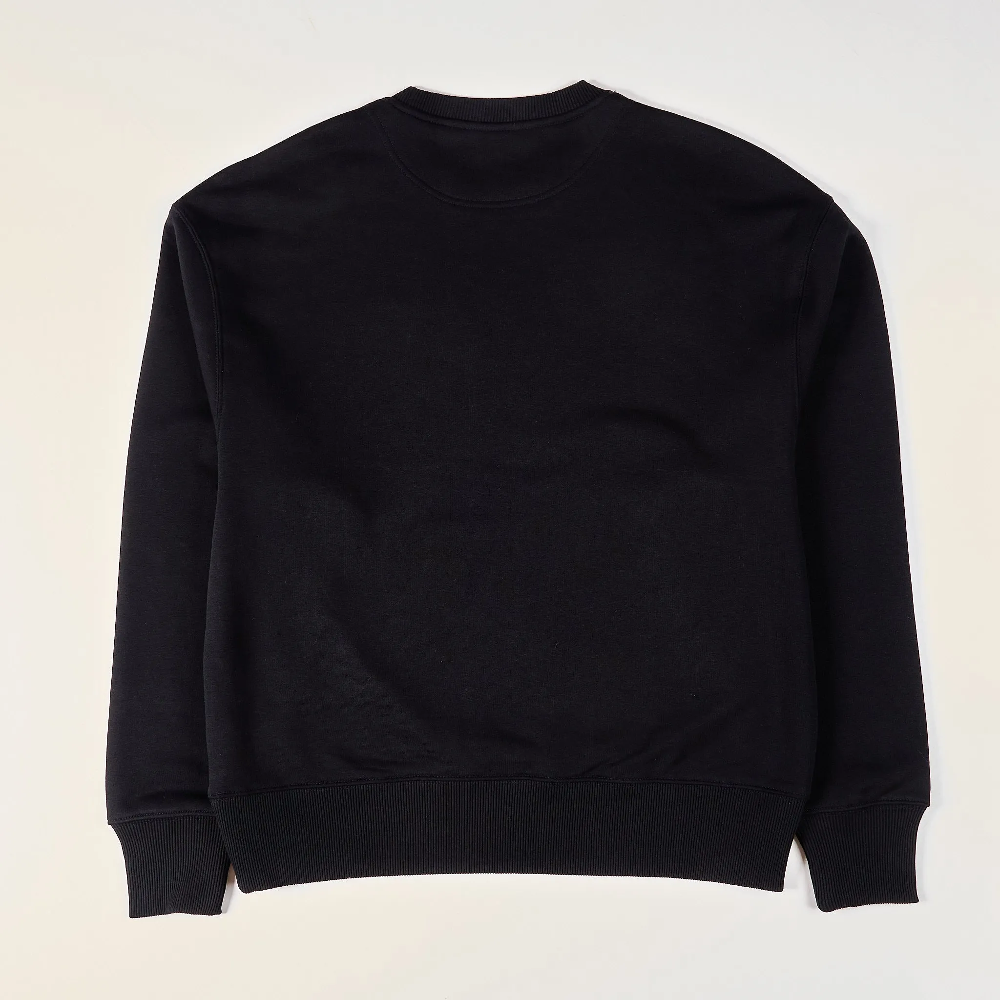 Relaxed Crew Neck "Il Tucano" - Black