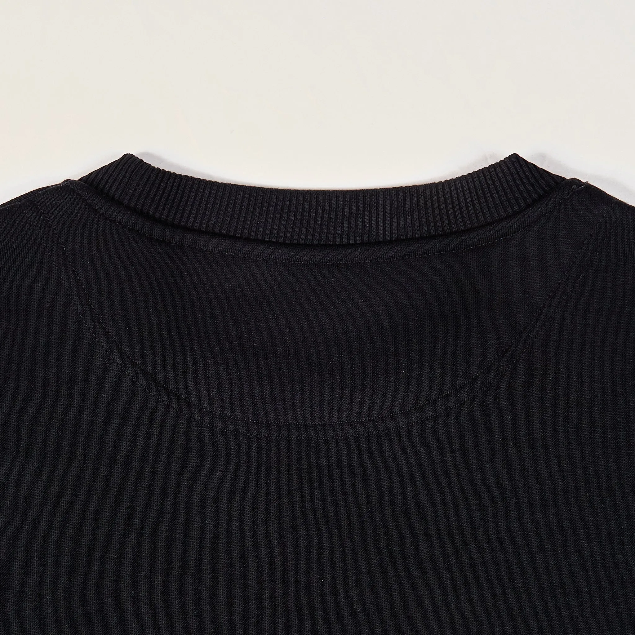 Relaxed Crew Neck "Il Tucano" - Black