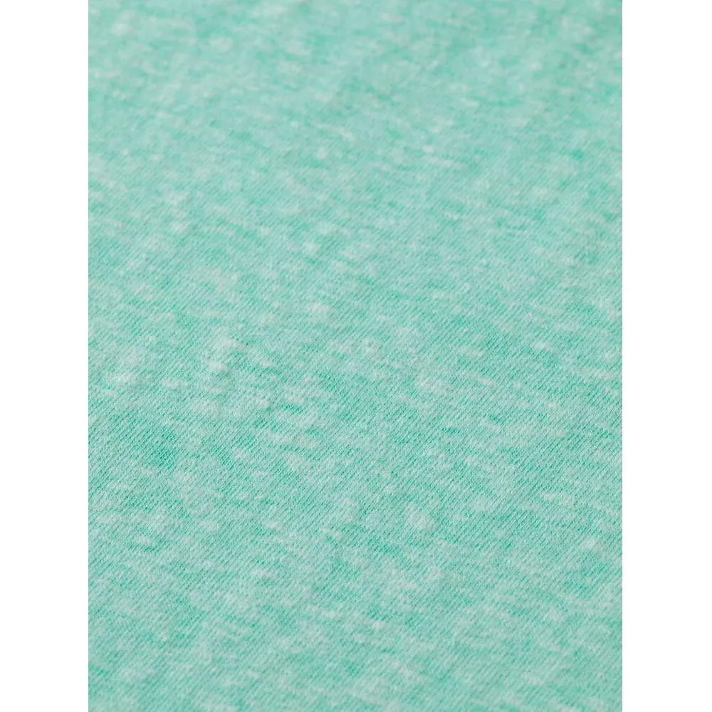 Relaxed Fit Melange T-Shirt - Mint Melange