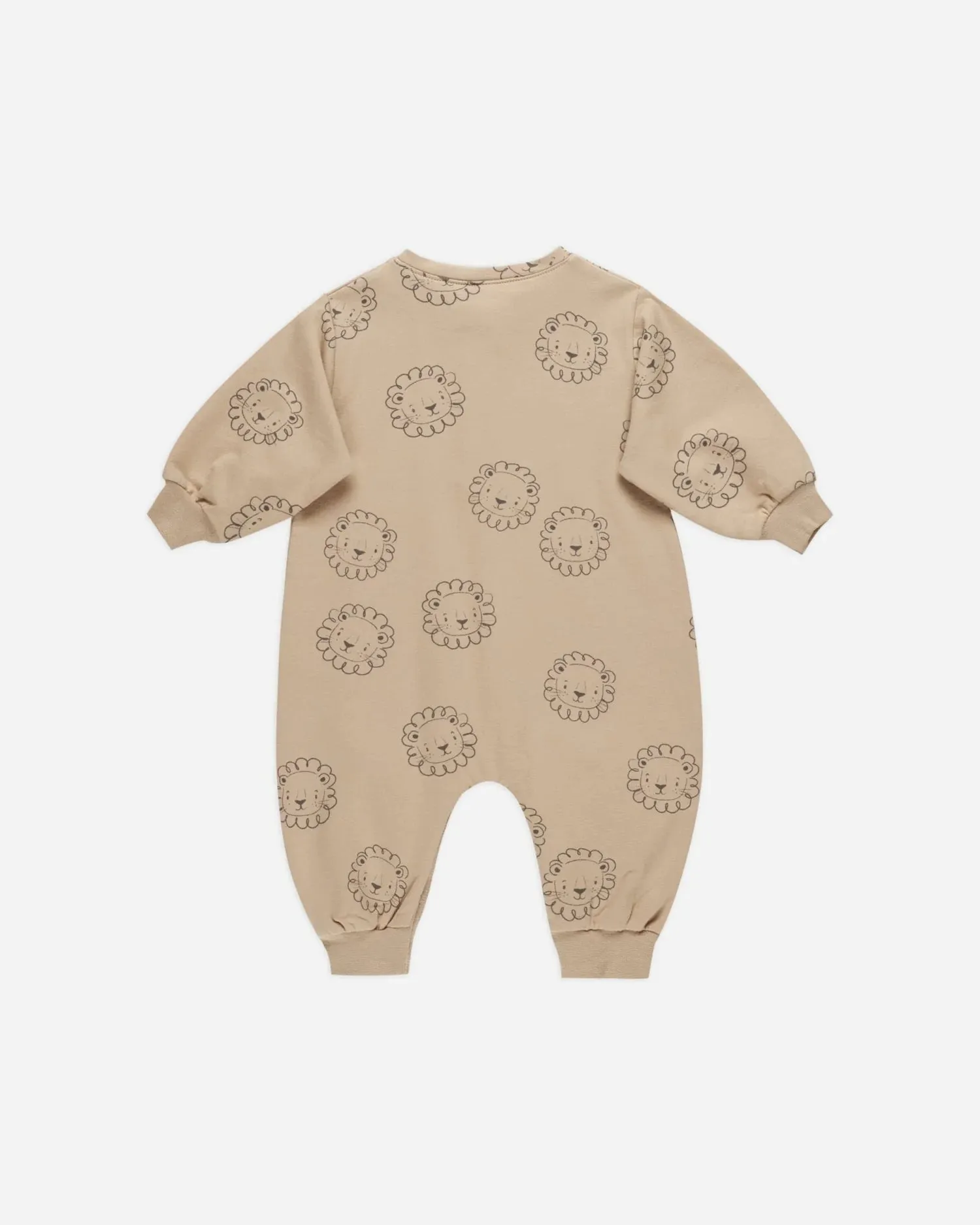 Relaxed Fleece Jumpsuit || Lions