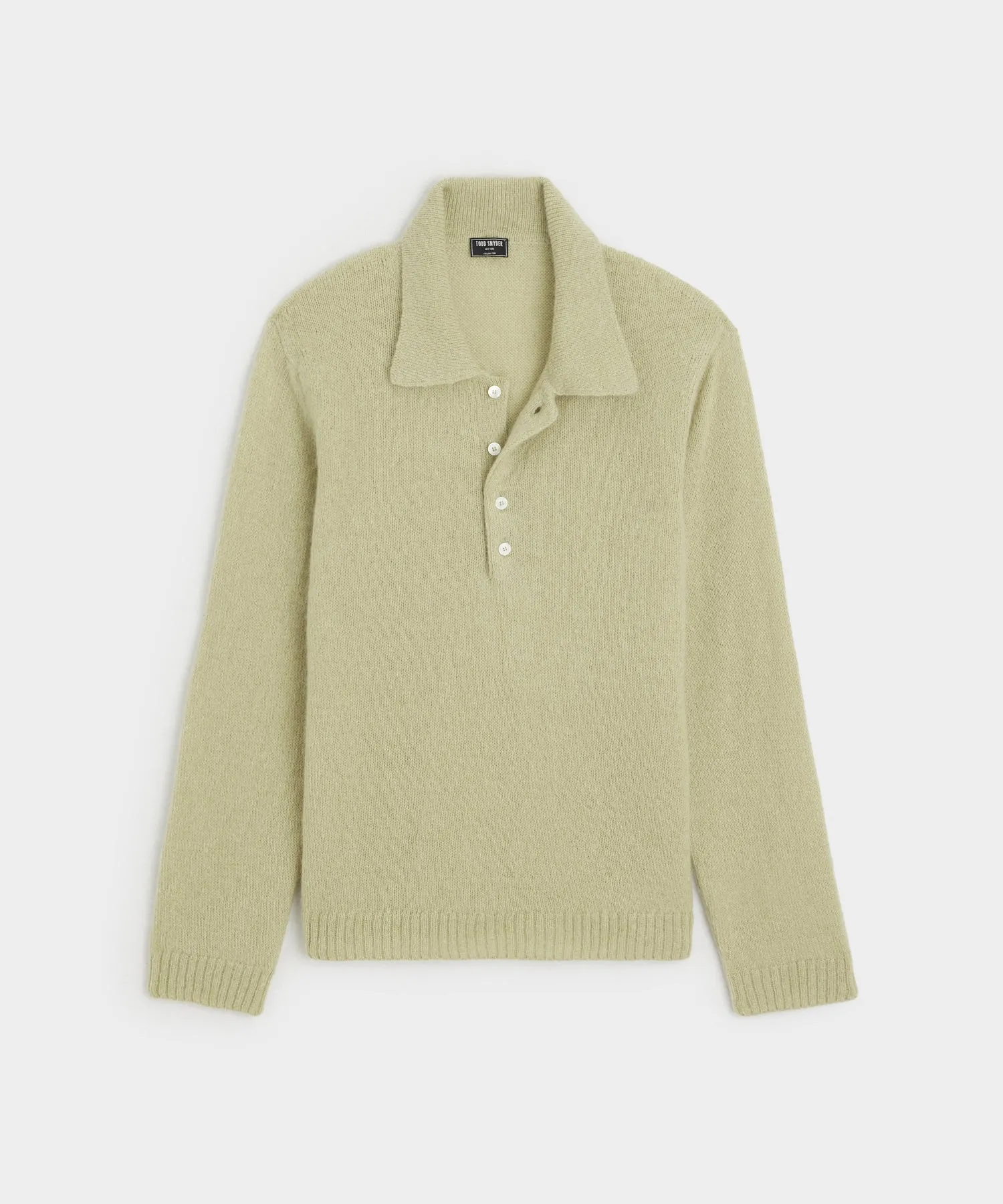 Relaxed Mohair Polo
