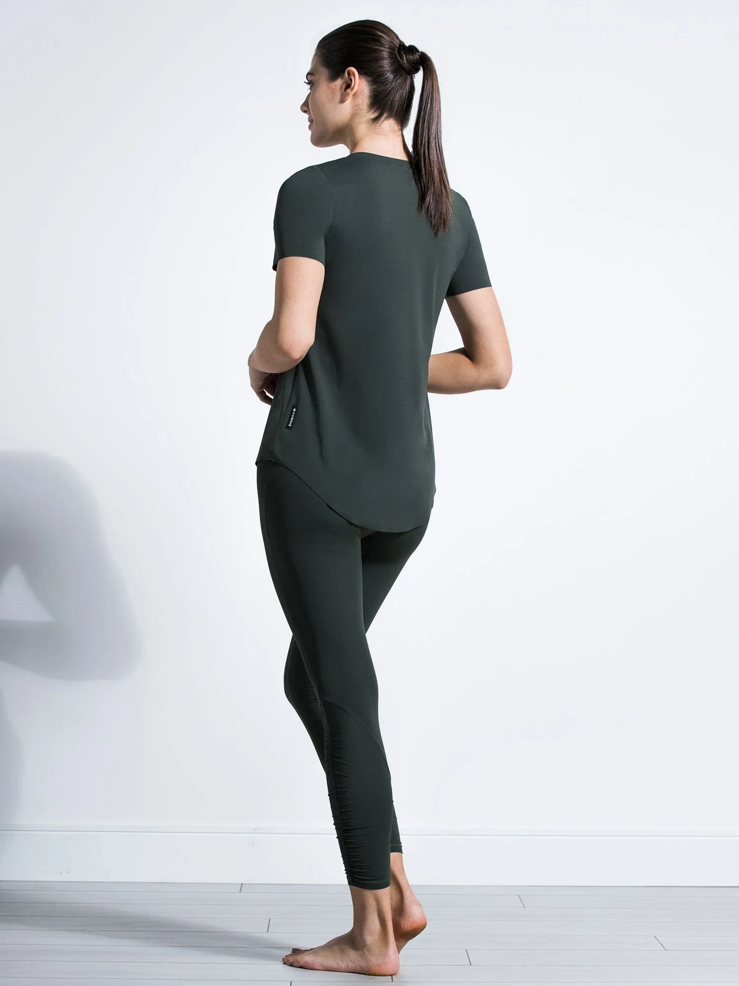 RELAXED NUDE TEE, DEEP FOREST