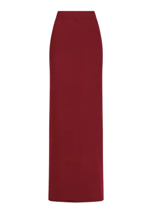 Relaxed Pencil Skirt