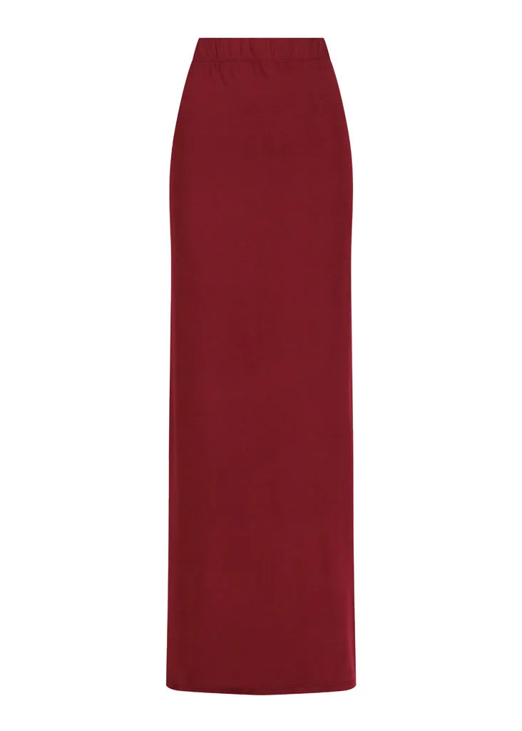 Relaxed Pencil Skirt